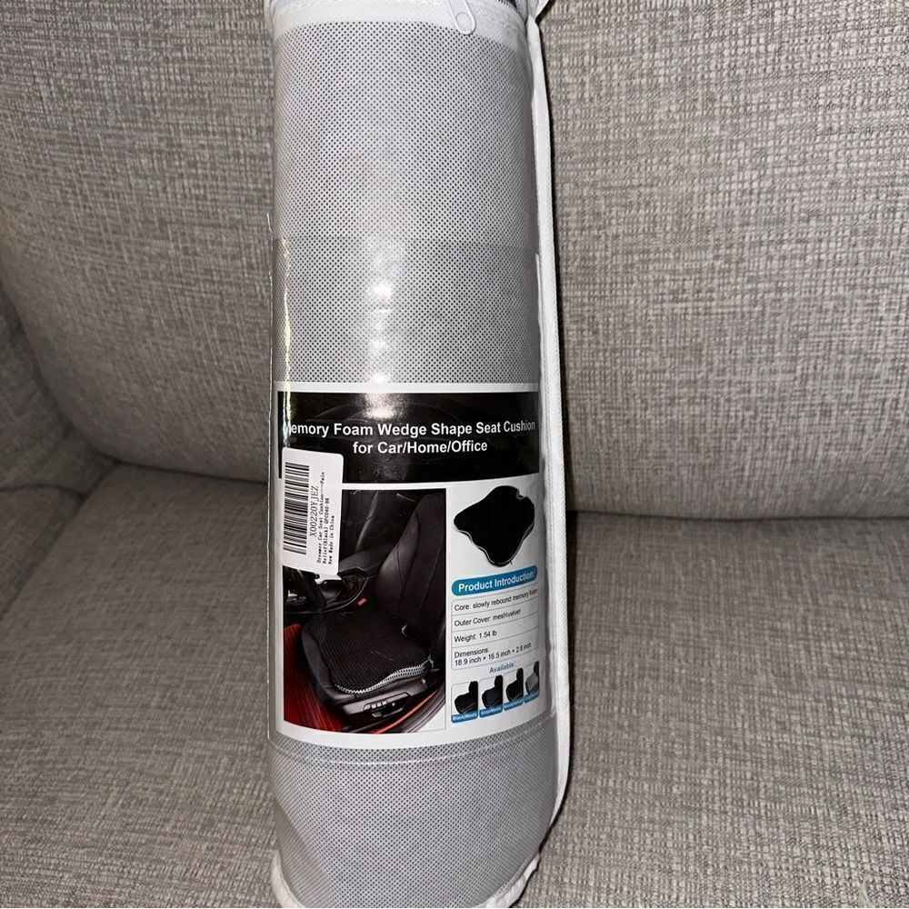 Memory Foam Wedge Seat Cushion Home/Car/Office‎